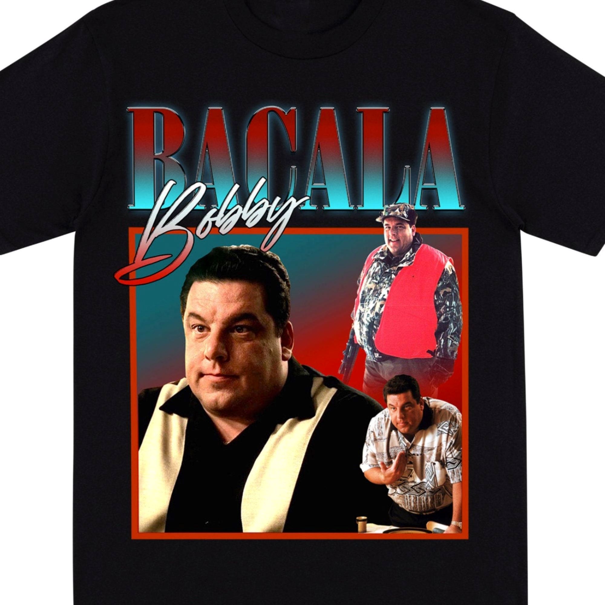 Attractive Bacala Bobby T Shirt The Sopranos Homage T Shirt Sopranos Vintage 90s T Shirt Gangster Shirt 