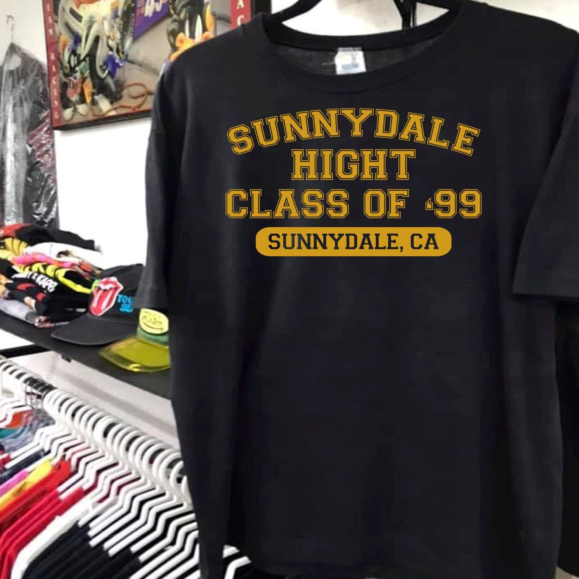 Best Buffy The Vampire Slayer T-shirt Sunnydale High Class Of'99 Mens Funny Inspired Design Print Art Shirt Gift For Men Women Unisex T-shirt 