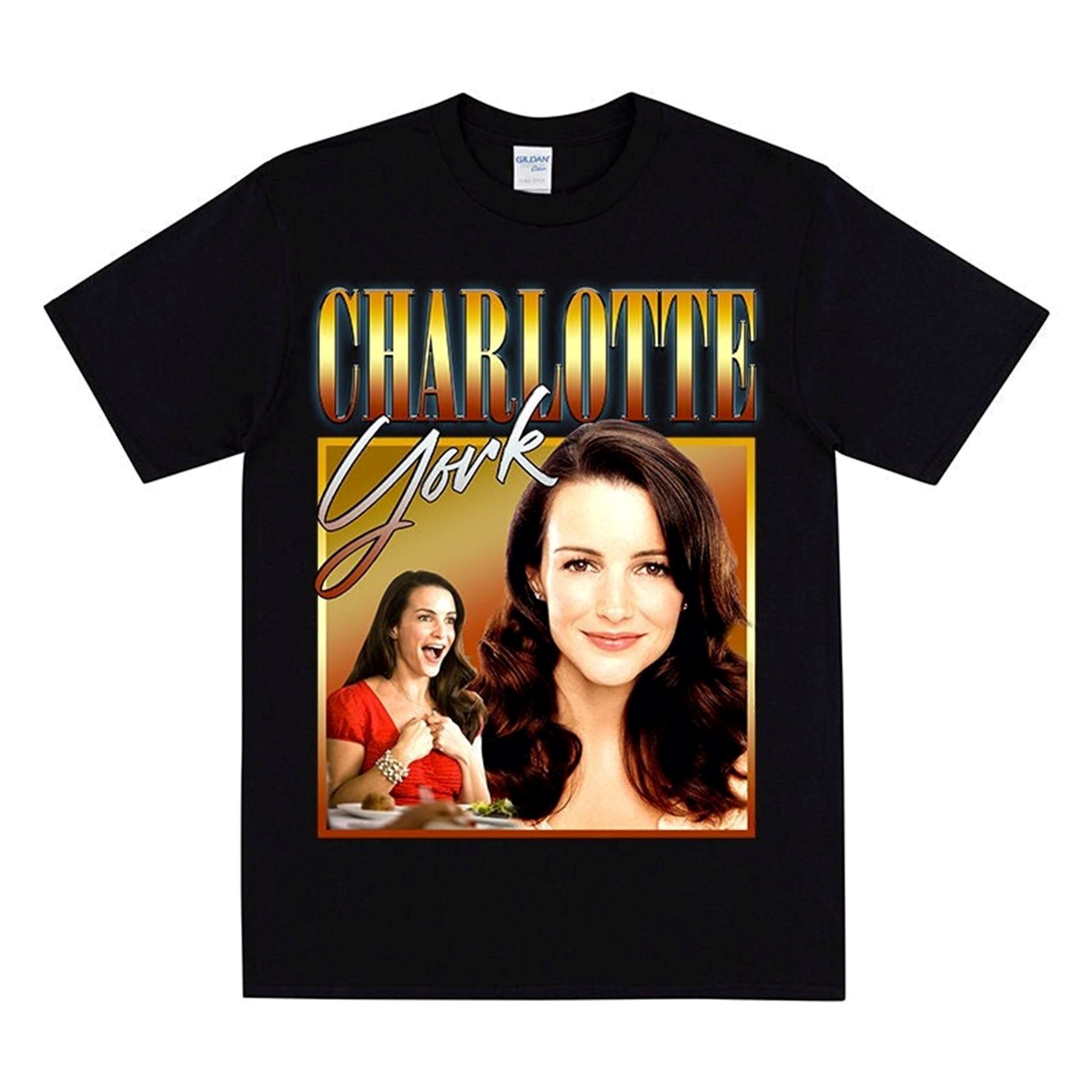 Awesome Charlotte York Homage T-shirt 1990s Style Inspiration Vintage 90s Preppy Tee For Bff's Birthday Charlotte York Goldenblatt Retro Tshirt 