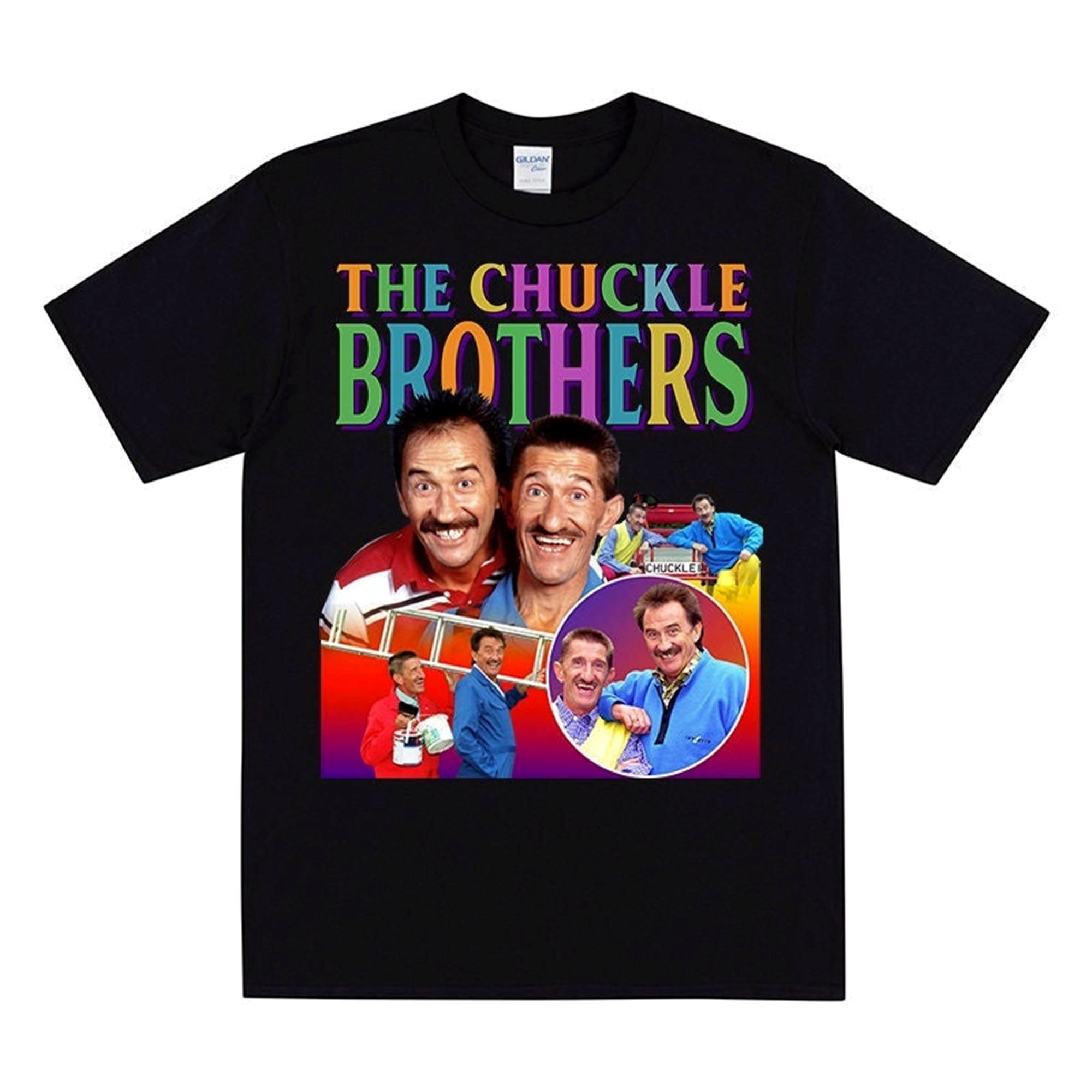 Special Chuckle Brothers Homage T-shirt Inspired By Paul Barry Chuckle Gift For 1990s Kids For Brother's Birthday British Banter 