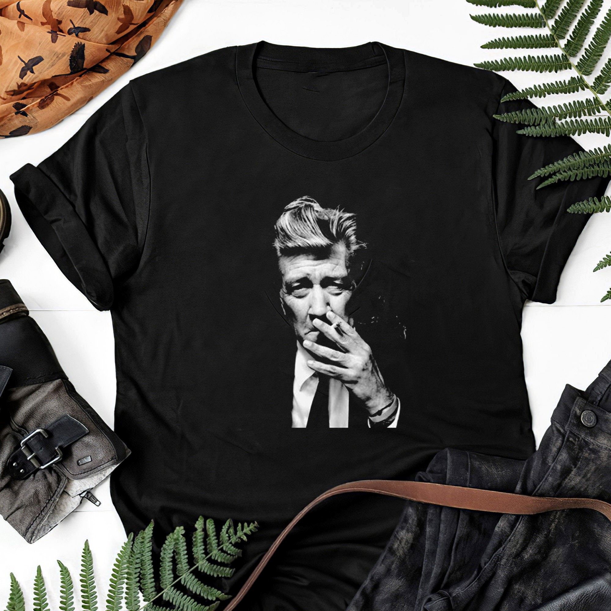 Gifts David Lynch V1 T Shirt Black Gift Tee For Men Women Unisex T-shirt 