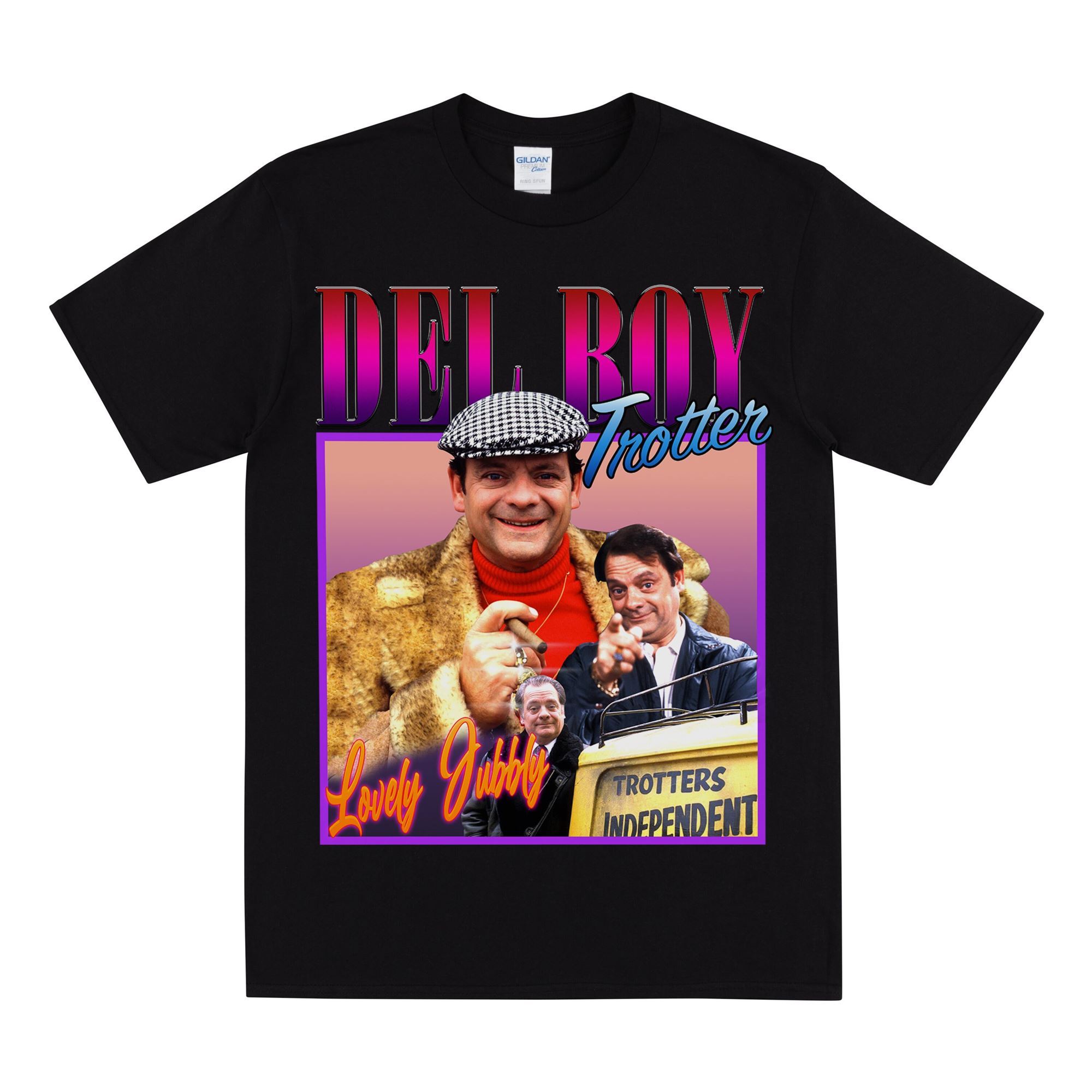 Awesome Del Boy Trotter Homage T-shirt For Only Fools Horses Fans Men Women T Shirt Top 80s British Comedy Gift For Him 