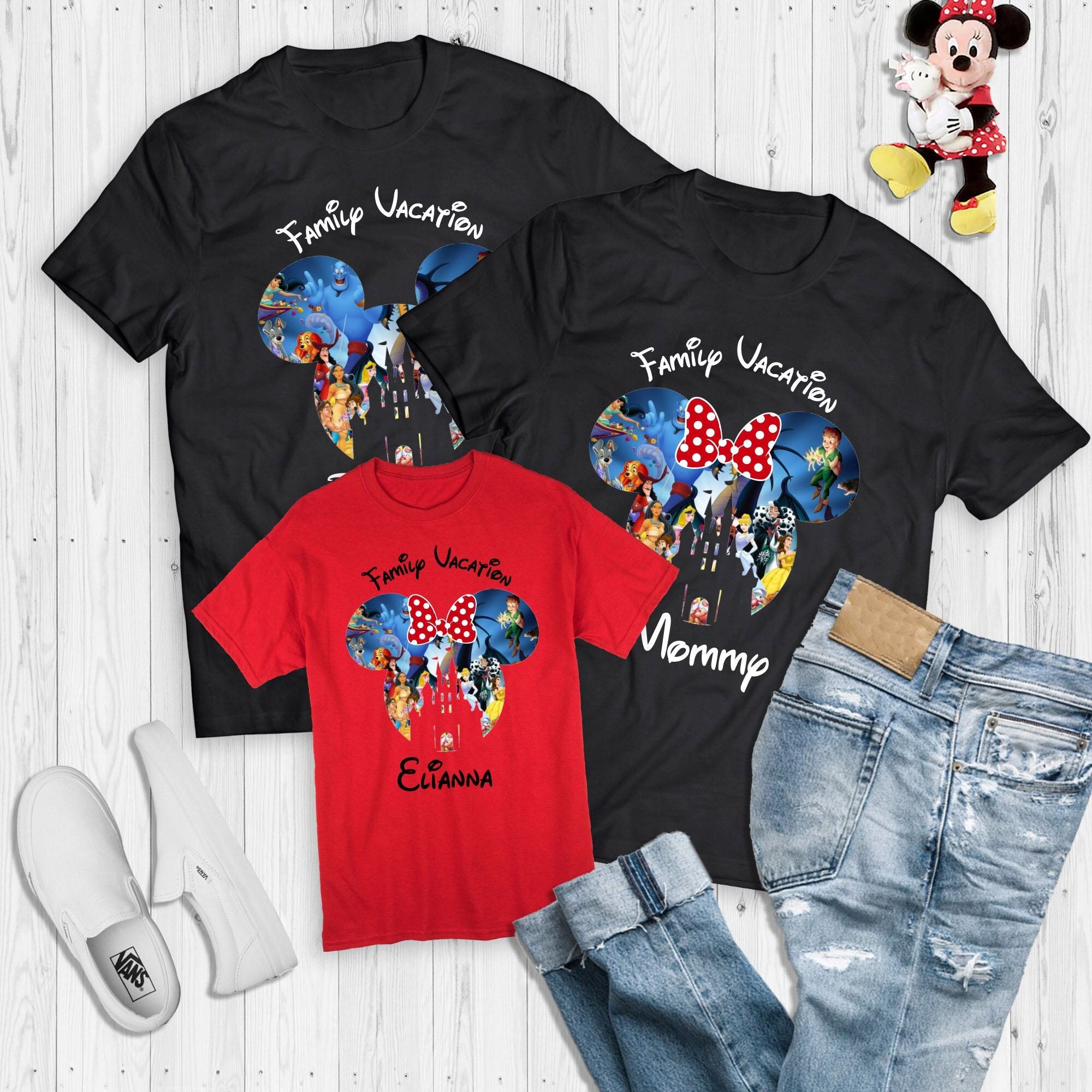 Attractive Disney Trip 2023 Walt Disney Matching Shirts Disney Family ...