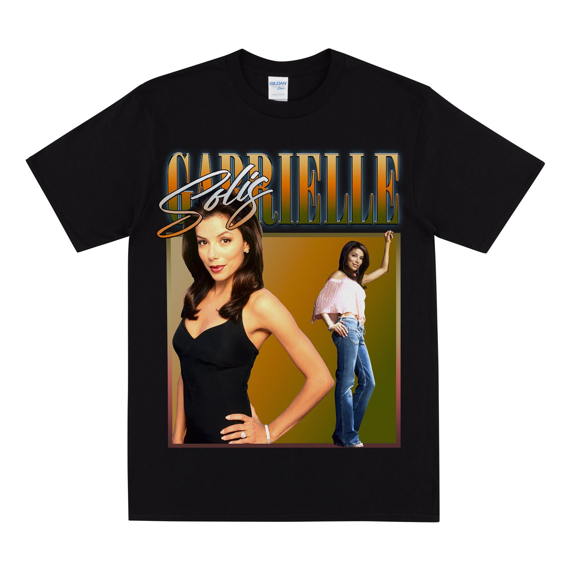 Happy Gabrielle Solis Homage T-shirt For Desperate Housewives Fans Women's Men's Unisex Print T Shirt Tv Comedy Series Funny Tee 