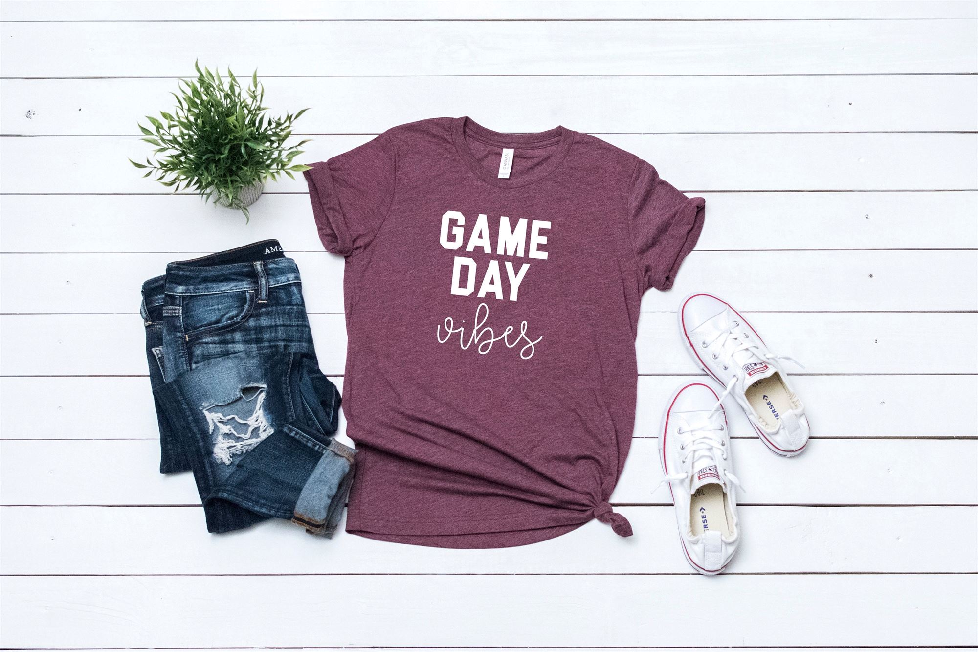 Special Game Day Vibes Womens Football Shirt Football Shirt Womens Football Tee Cute Football Shir Sunday Football Shirt Cute Womens Football 