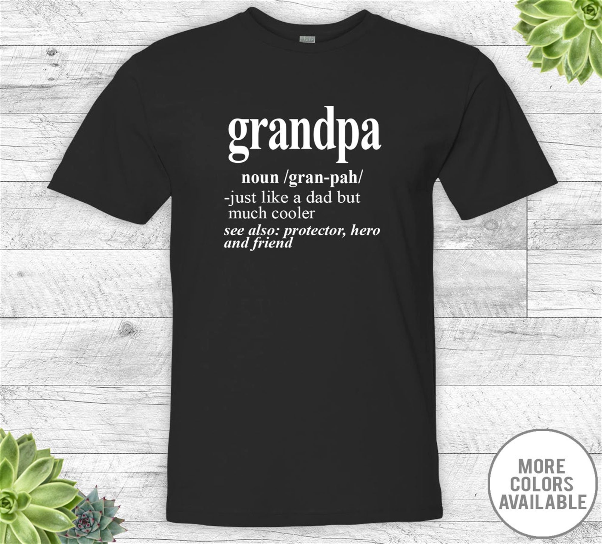Interesting Grandpa Just Like A Dad But Much Cooler Unisex Shirt - Grandpa Shirt - Grandpa Gift - Pregnancy Announcement 