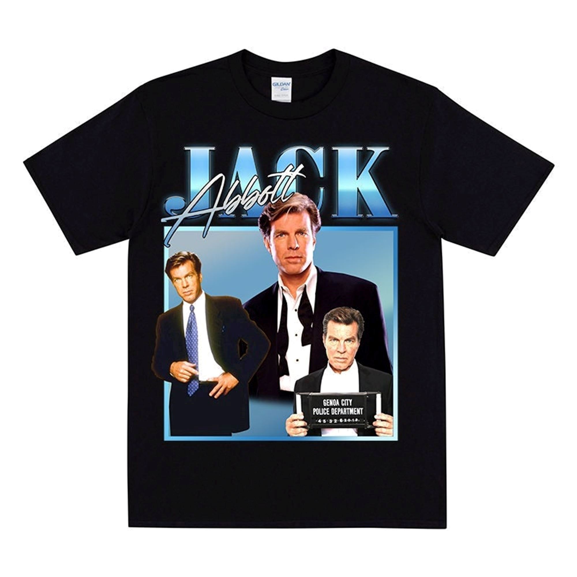 Best Jack Abbott Homage T-shirt For Young The Restless Fans Vintage 90s Hand Printed Tshirt Pop Culture T Shirt Oversized Tee For Women 