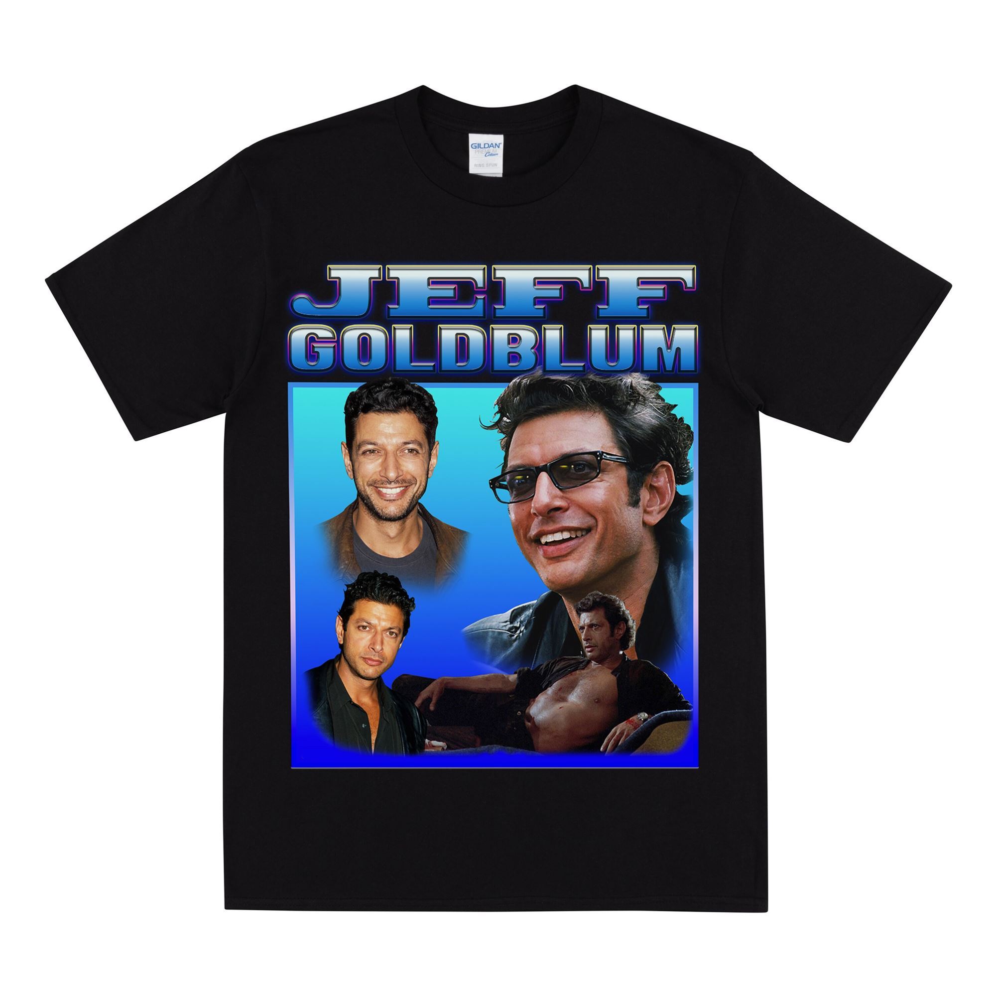 Great Jeff Goldblum Tribute T-shirt For Women Quirky Fun T Shirt Top Men's Unisex Tee Cool Girlfriend Gift 