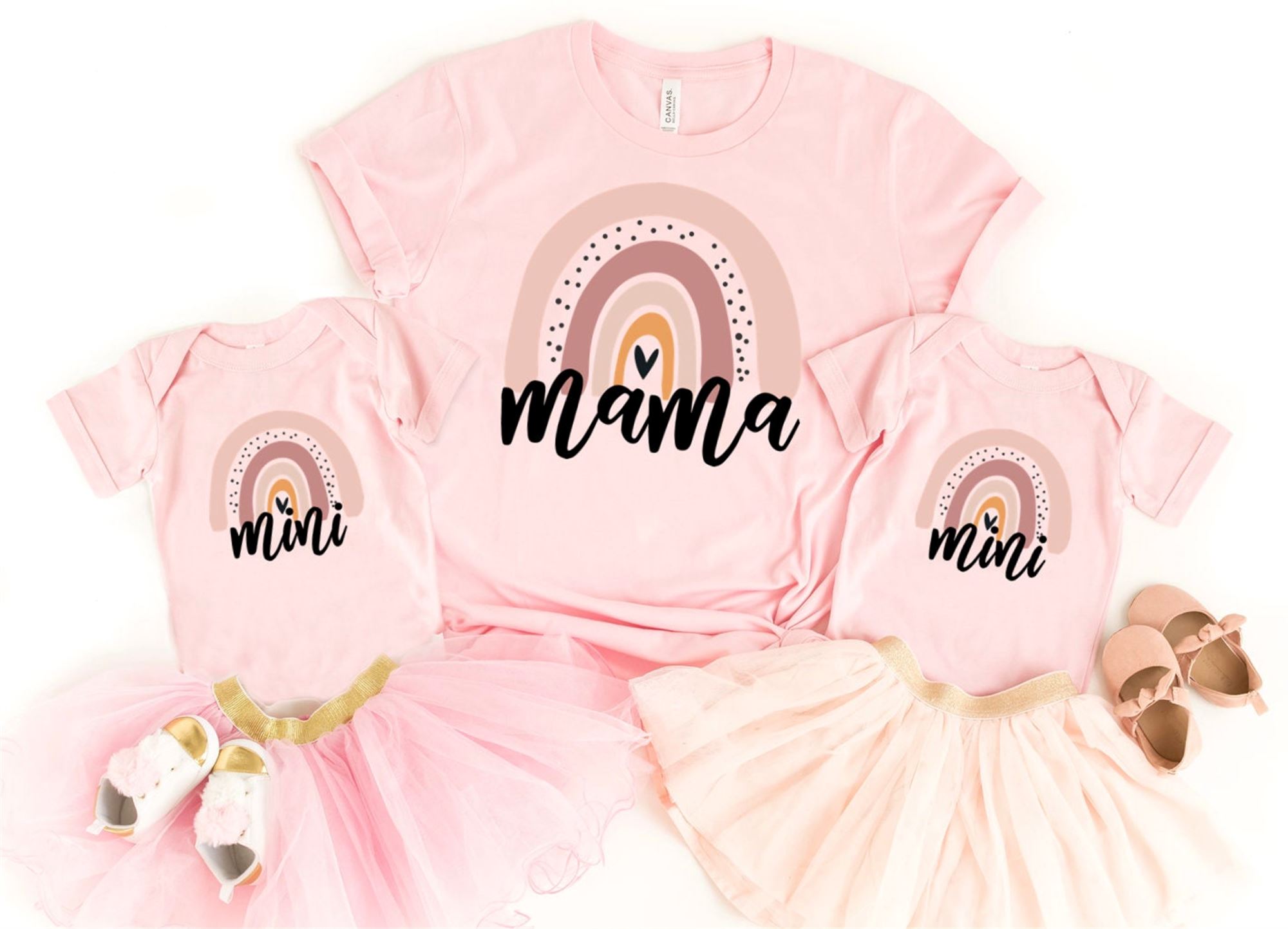 Gifts Mama Mini Valentine Shirts Rainbow Valentine