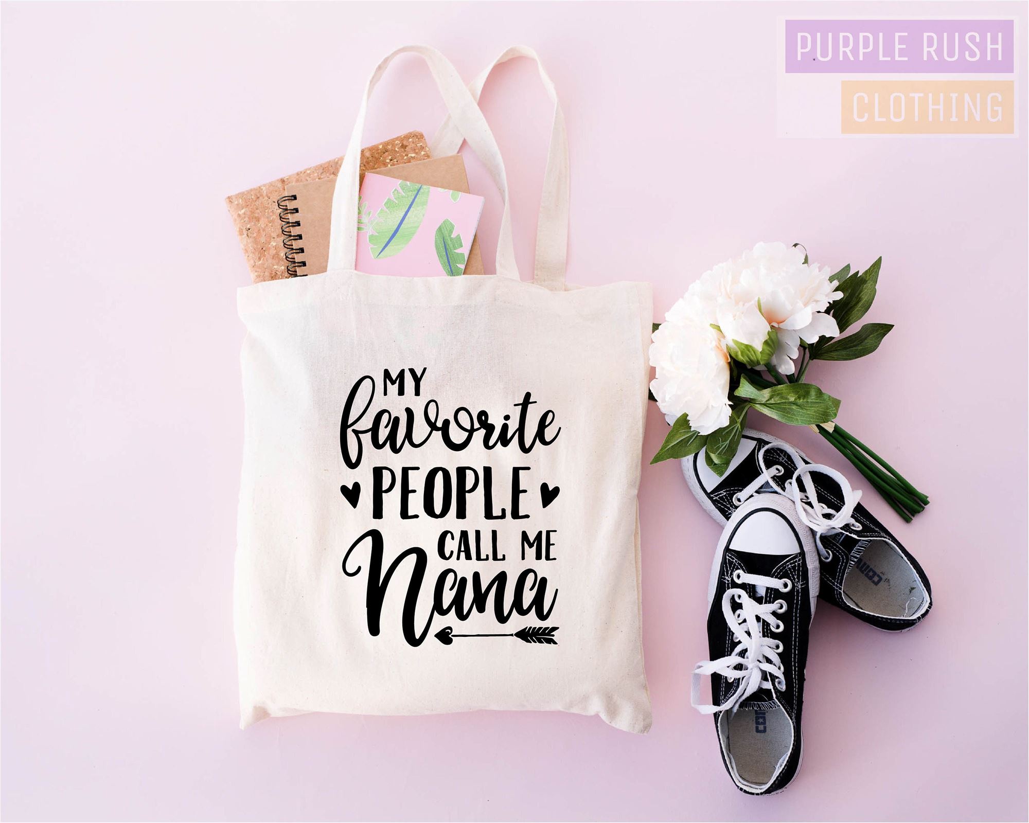 Amazing Nana Gift Grandma Gift Mothers Day Gift Tote Bag With Zipper Zipper Tote Aesthetic Tote Bag Tote Bag Shoulder Bag Canvas Tote Bag 