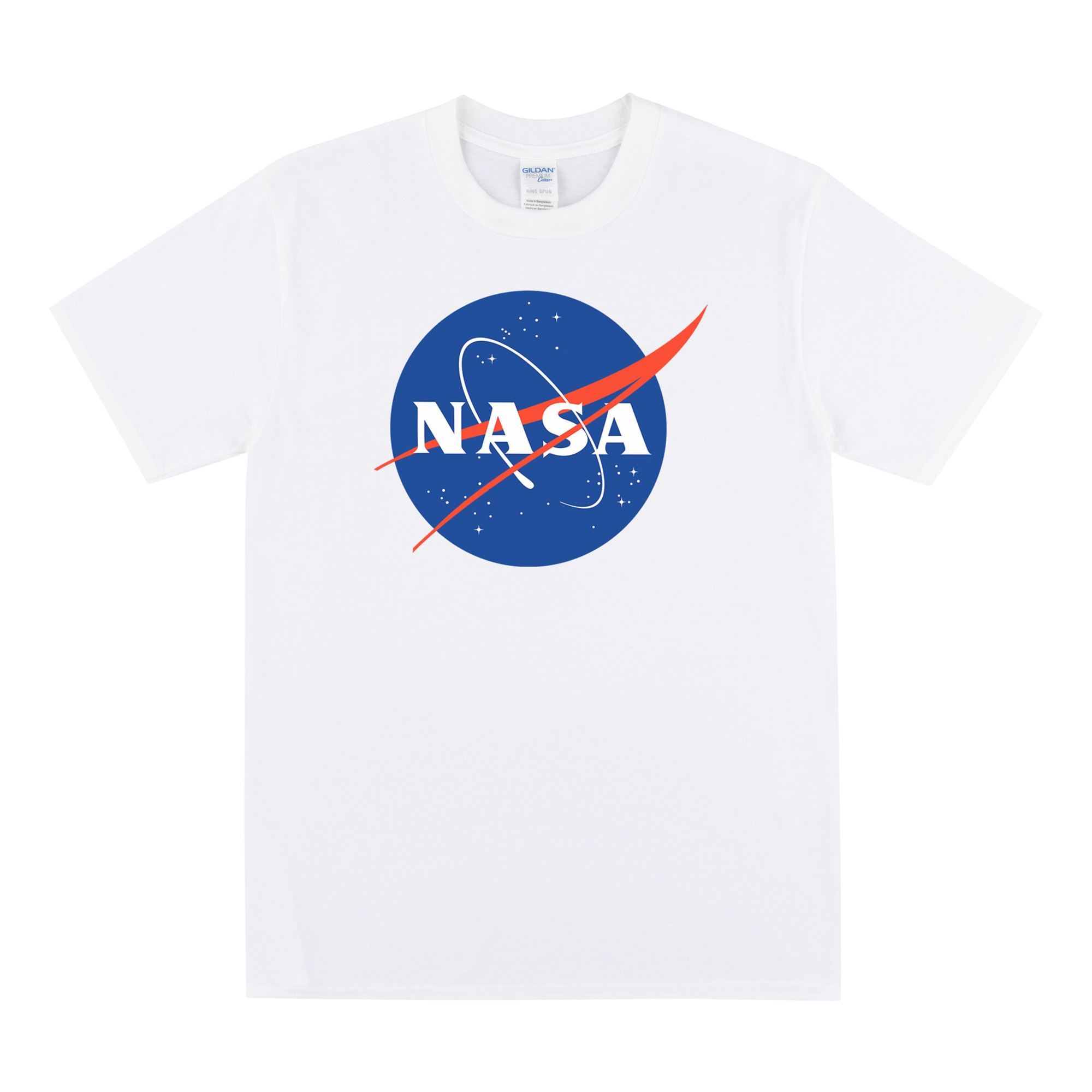 Interesting Nasa Tshirt Men's T-shirt Women's T Shirt Top Unisex Space Logo Tee Ufo T- Shirt Alien T-shirts Birthday Gift Retro Space Tshirts Usa Tees 