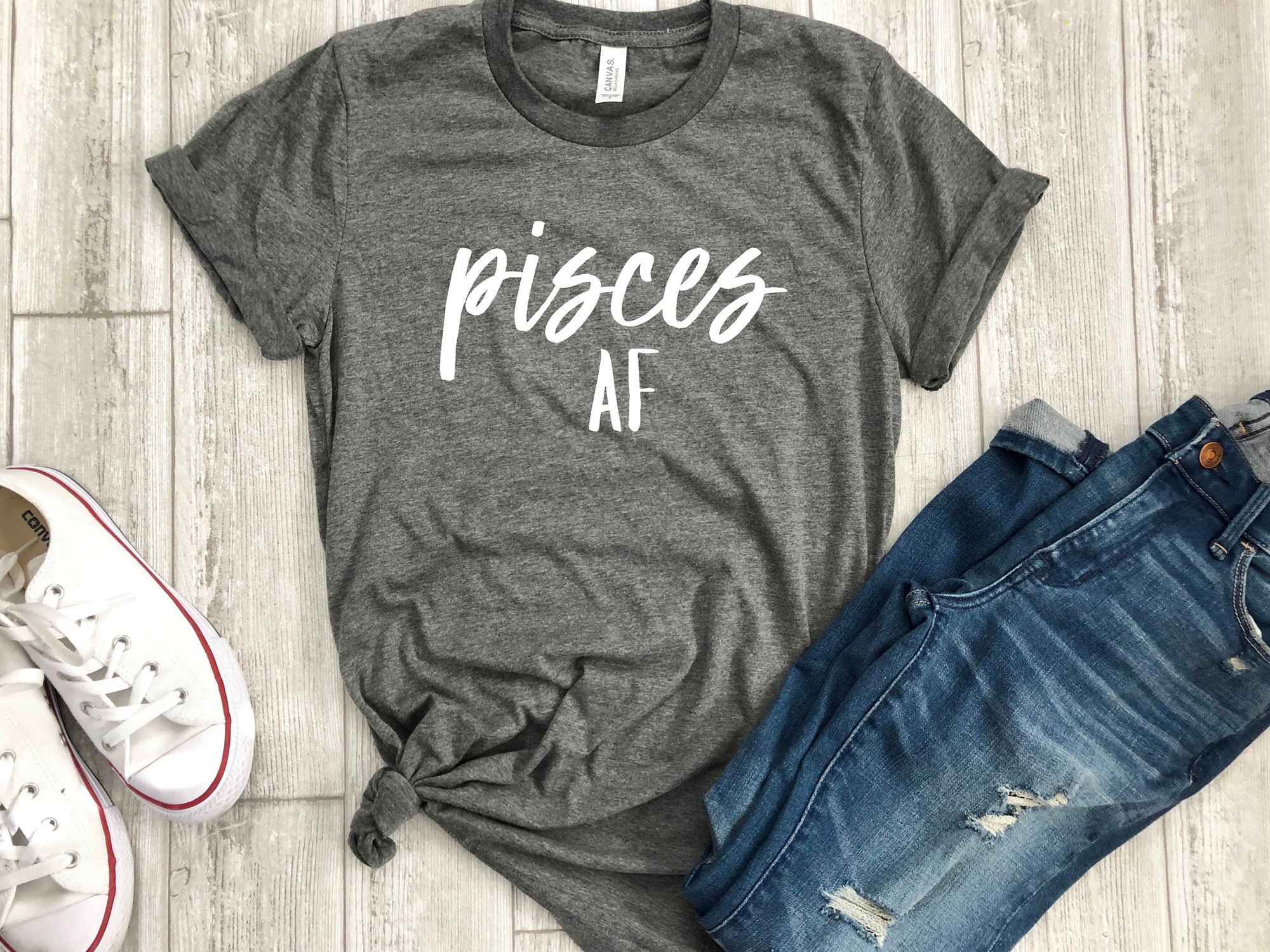 Happy Pisces Af Shirt Pisces Astrological Sign Shirt Pisces Sign Shirt Pisces Birthday Gift Gift Idea Birthday Gift Personalized Gift 