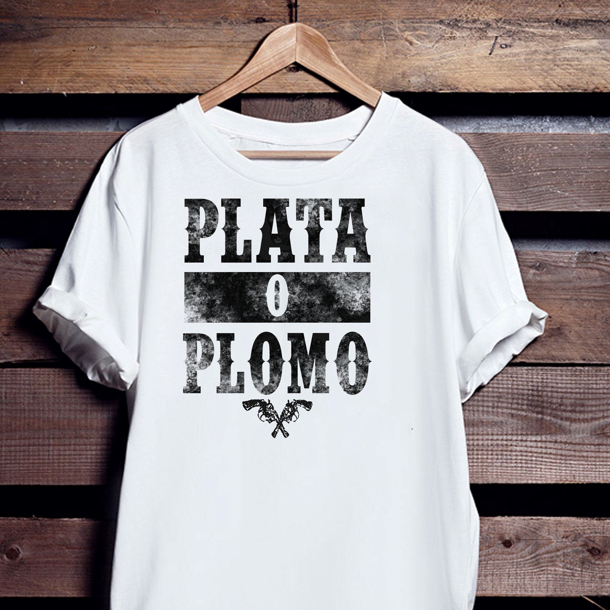 Great Plata O Plomo Narcos Pablo Escobar T Shirt Design Print Art Shirt Gift For Men Women Unisex T-shirt 