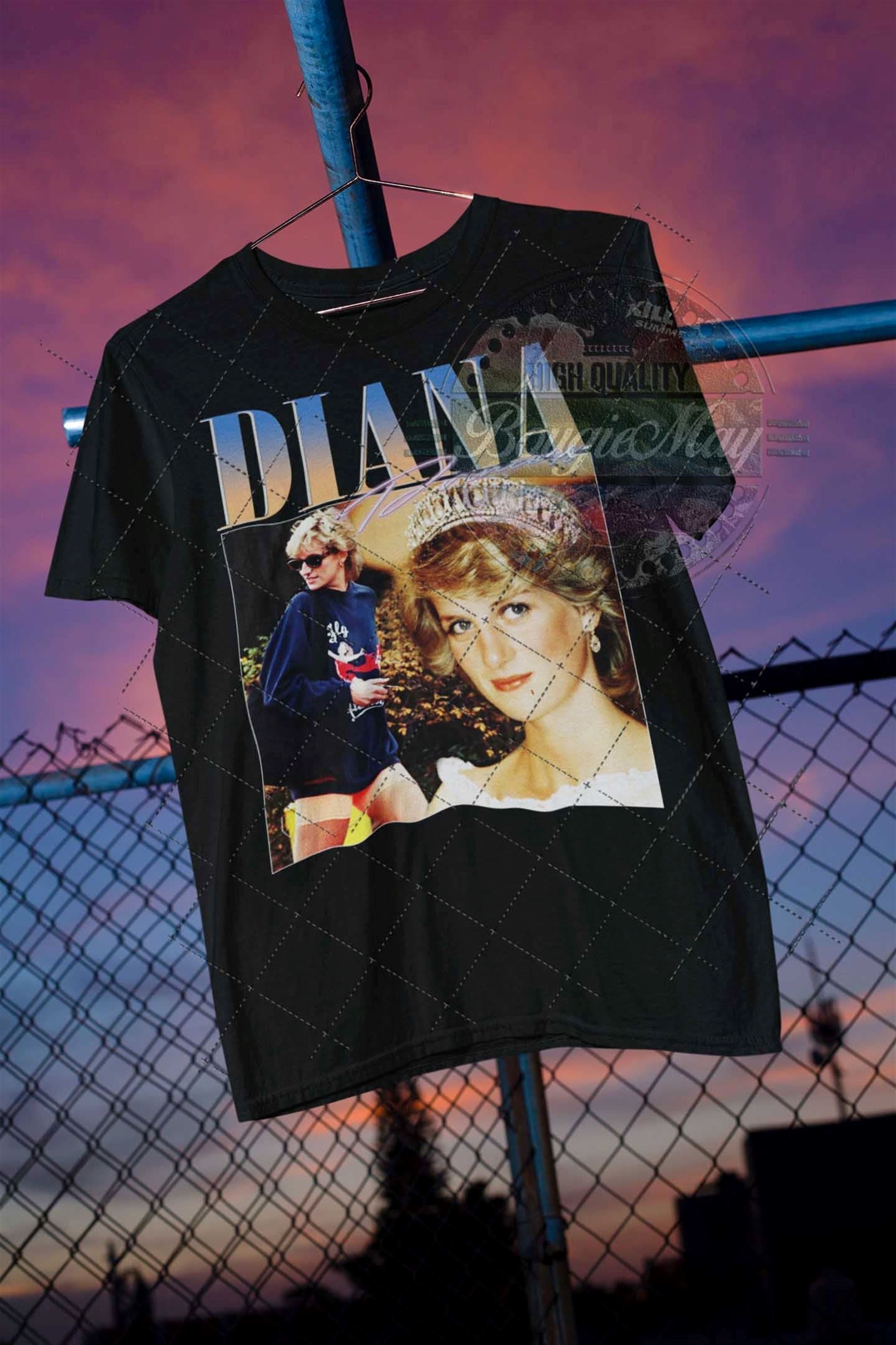 Amazing Princess Diana T Shirt 90s Fashion Inspiration 