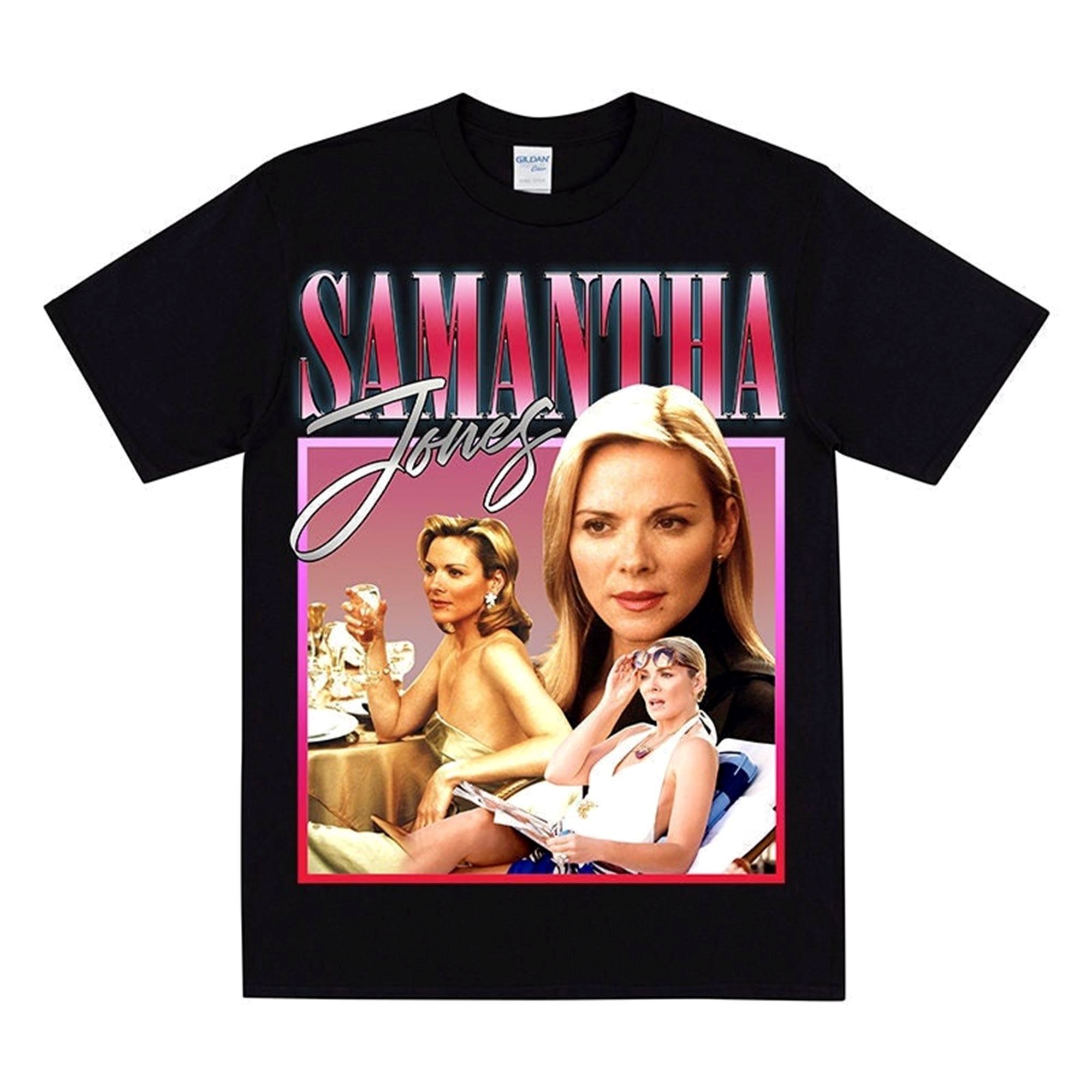 Gifts Samantha Jones Homage T-shirt Funny 90s Themed Tshirt For Best Friends Birthday Samantha Carrie Charlotte Miranda Samantha Jones Tribute 