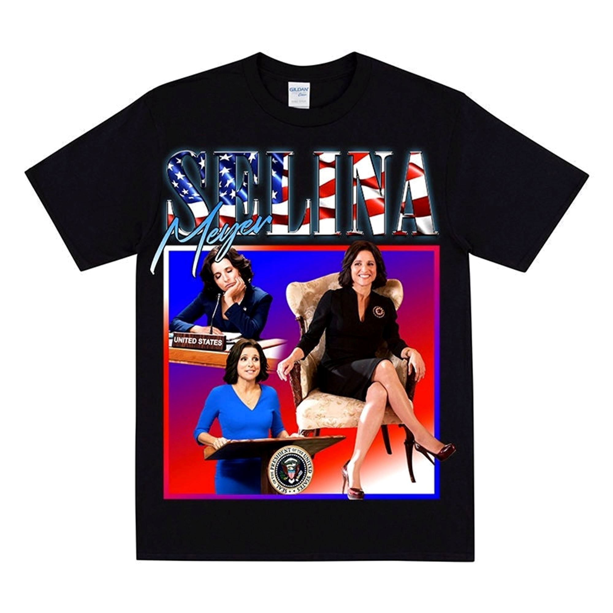Great Selena Meyer Homage T-shirt Vice President Of The United States For American Sitcom Fans American Politics Themed Gift 