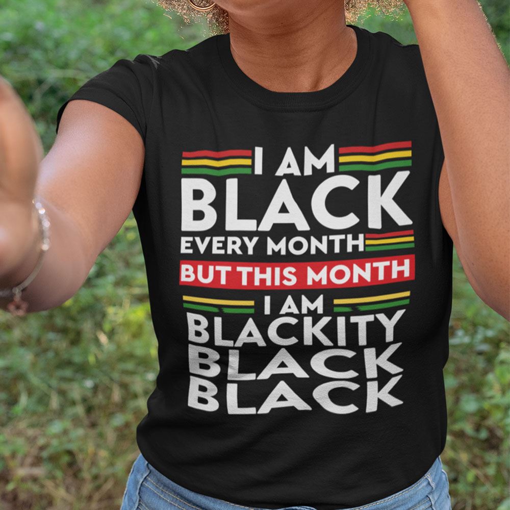 Promotions Blackity Black Shirt 