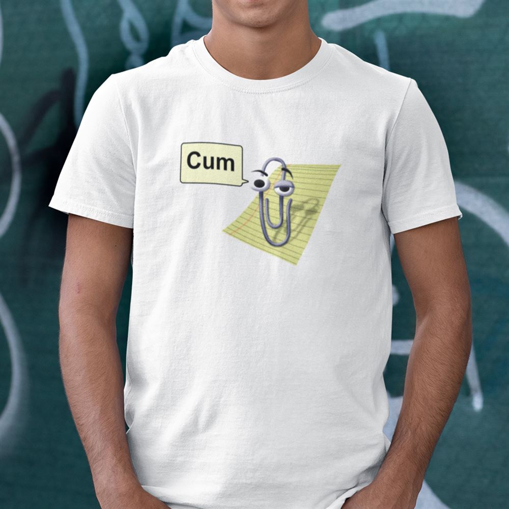 High Quality Clippy Cum Paper Clip Cum Shirt 