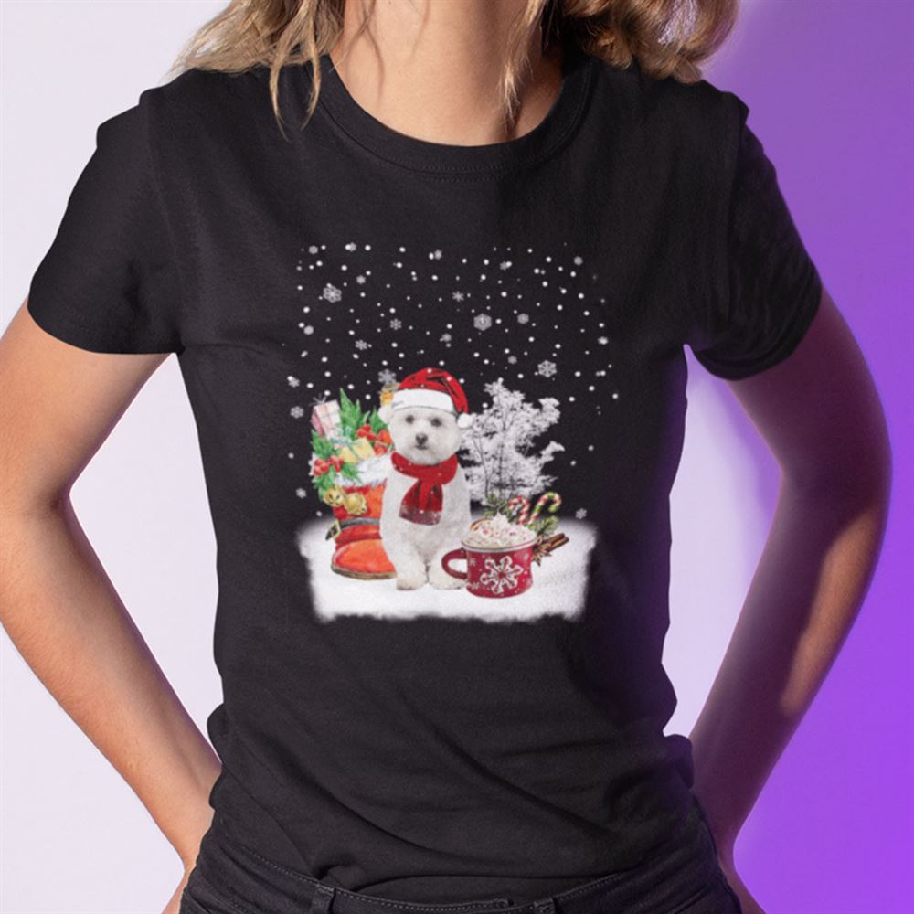 High Quality Dog Christmas Shirt Maltipoo Lovers 