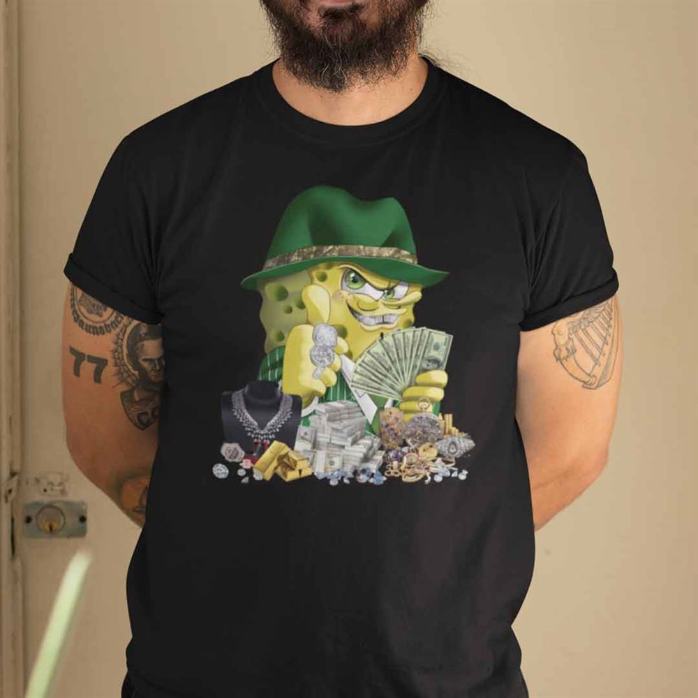 Gifts Gangster Spongebob Shirt Whos Your Daddy 