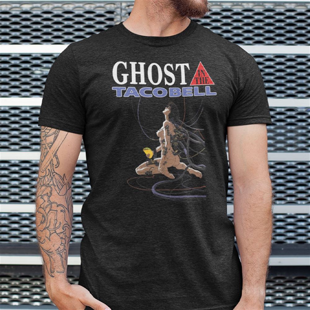 Limited Editon Ghost In The Shell Ghost In The Taco Bell Shirt 