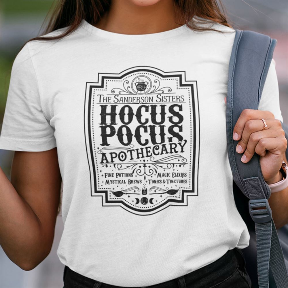 Awesome Hocus Pocus Apotheracy Shirt Sanderson Sisters Halloween 