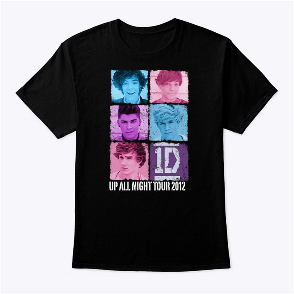 Amazing One Direction Up All Night Tour Shirt 