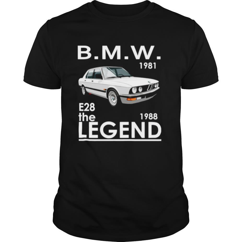 High Quality Bmw 1981 E28 The 1988 Legend Shirt 