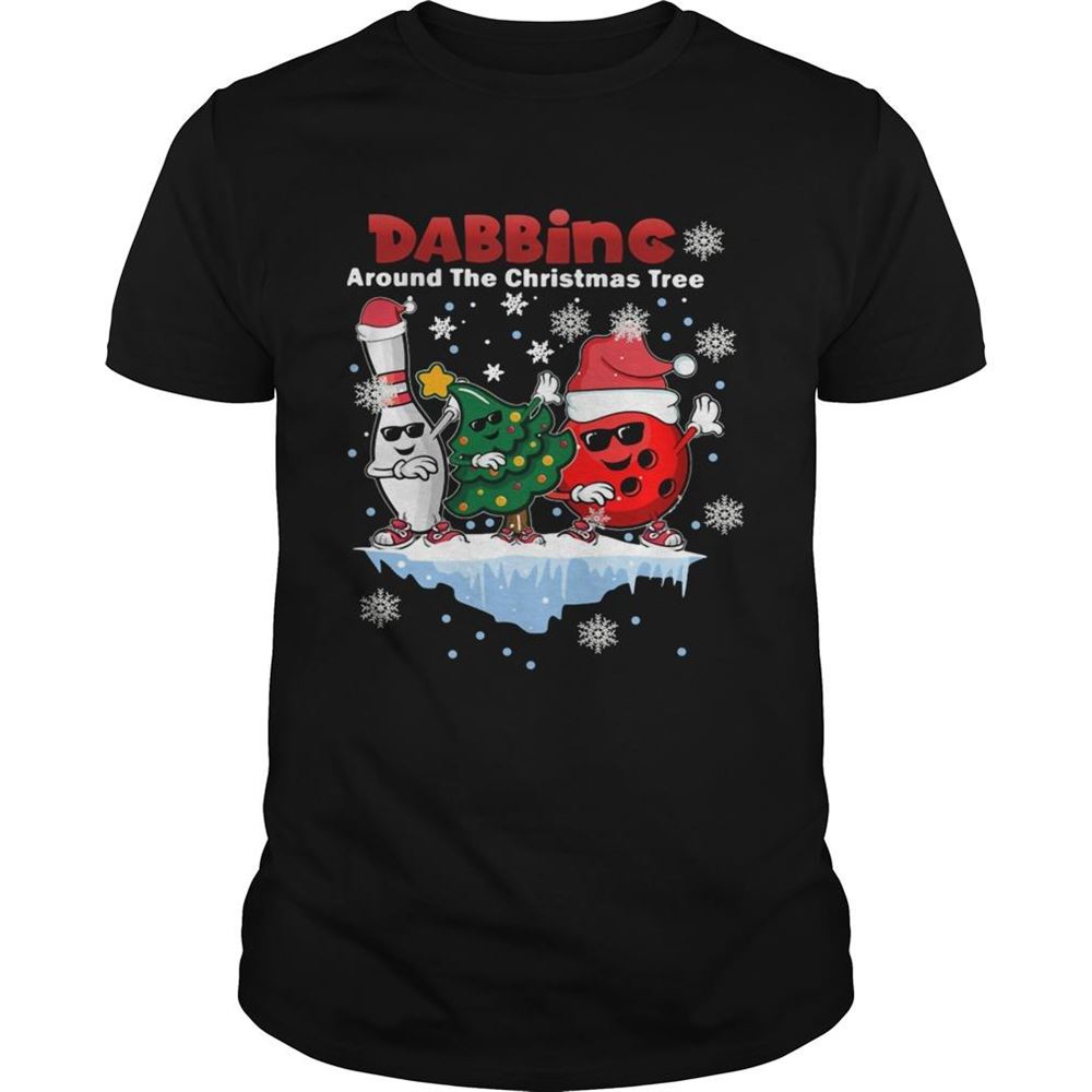 High Quality Boling Dabbing Around The Christmas Tree Shirt 