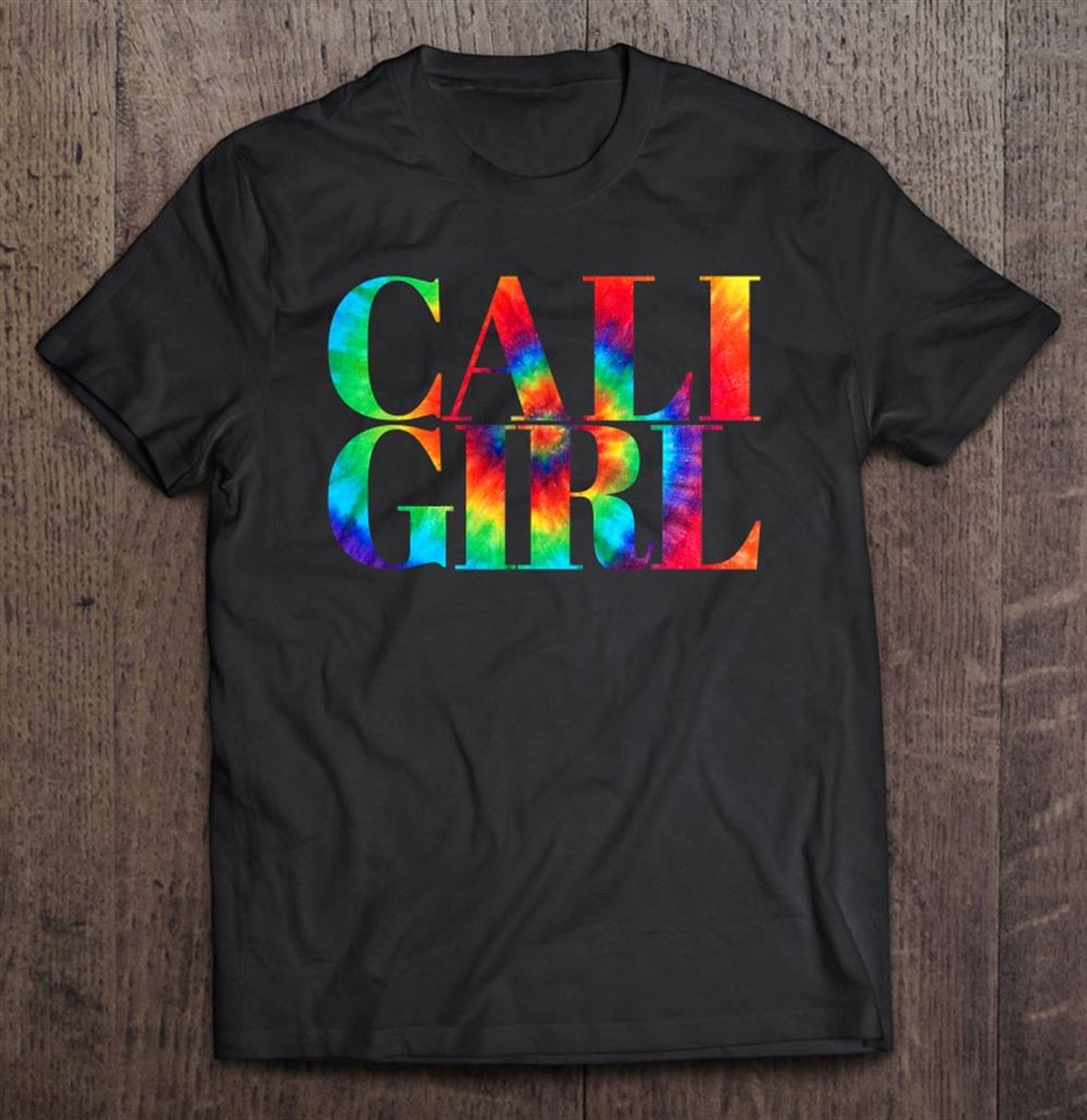 Promotions Cali Girl Tie Dye Letters I Heart California Love 