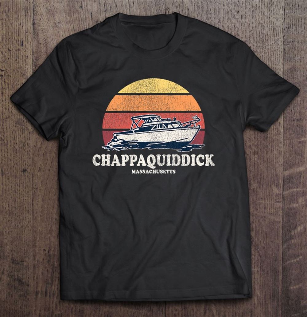 Awesome Chappaquiddick Ma Vintage Boating 70s Retro Boat Design 