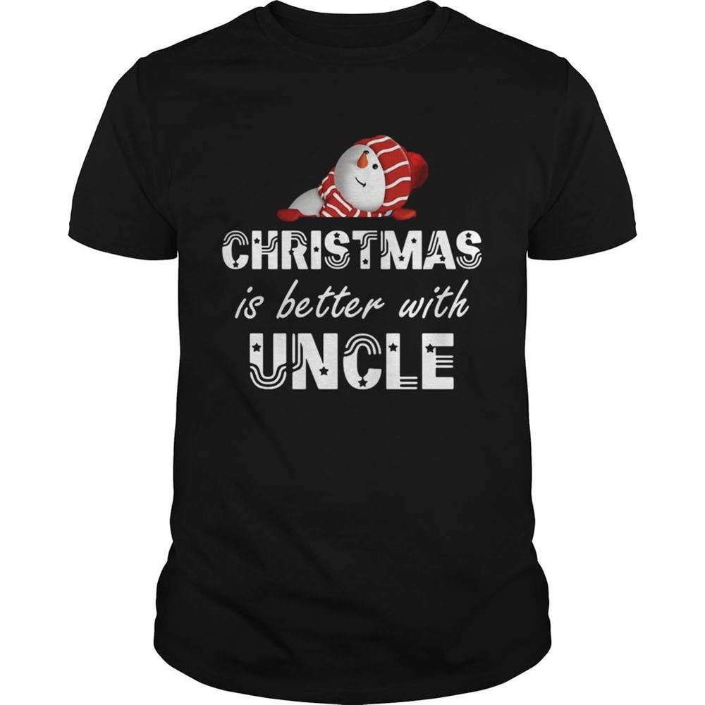 Amazing Christmas Is Better With Uncle Shirt 