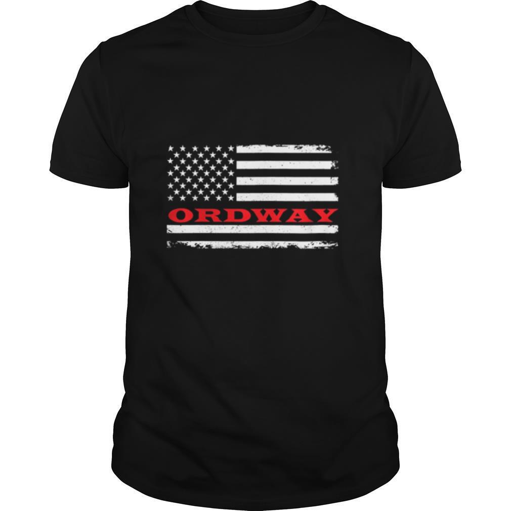 Awesome Colorado American Flag Ordway Usa Patriotic Souvenir Shirt 