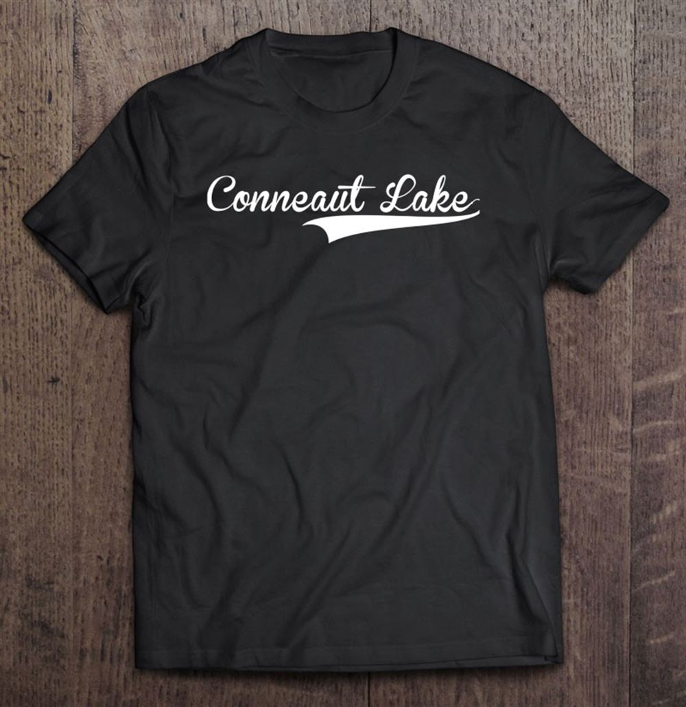 Best Conneaut Lake Baseball Vintage Retro Font 