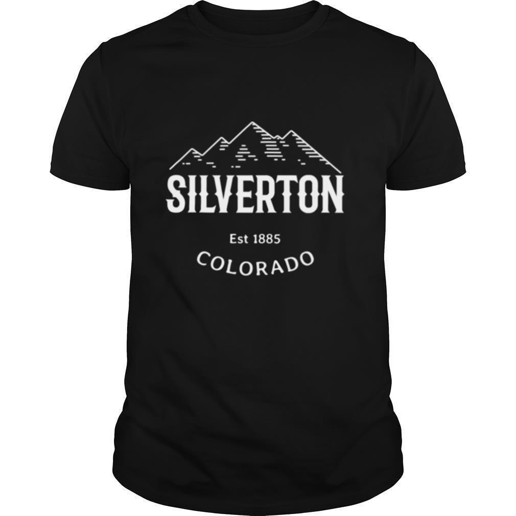 Great Cool Silverton Colorado Vintage Rocky Mountain Novelty Shirt 