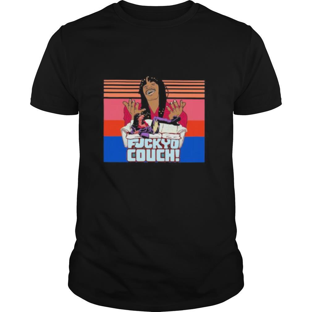 Amazing Dave Chappelle Rick James Fuckyd Couch Vintage Retro Shirt 