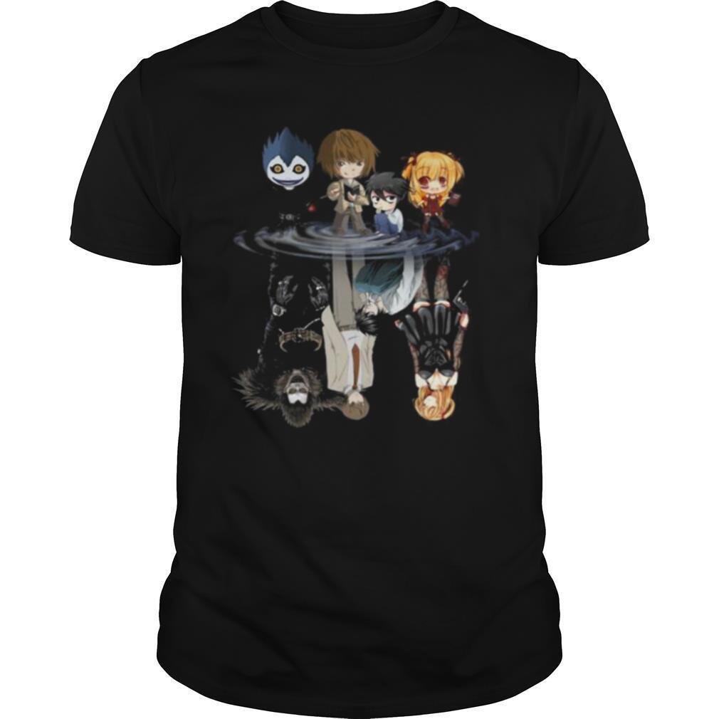 High Quality Death Note La Pelicula Water Reflection Shirt 