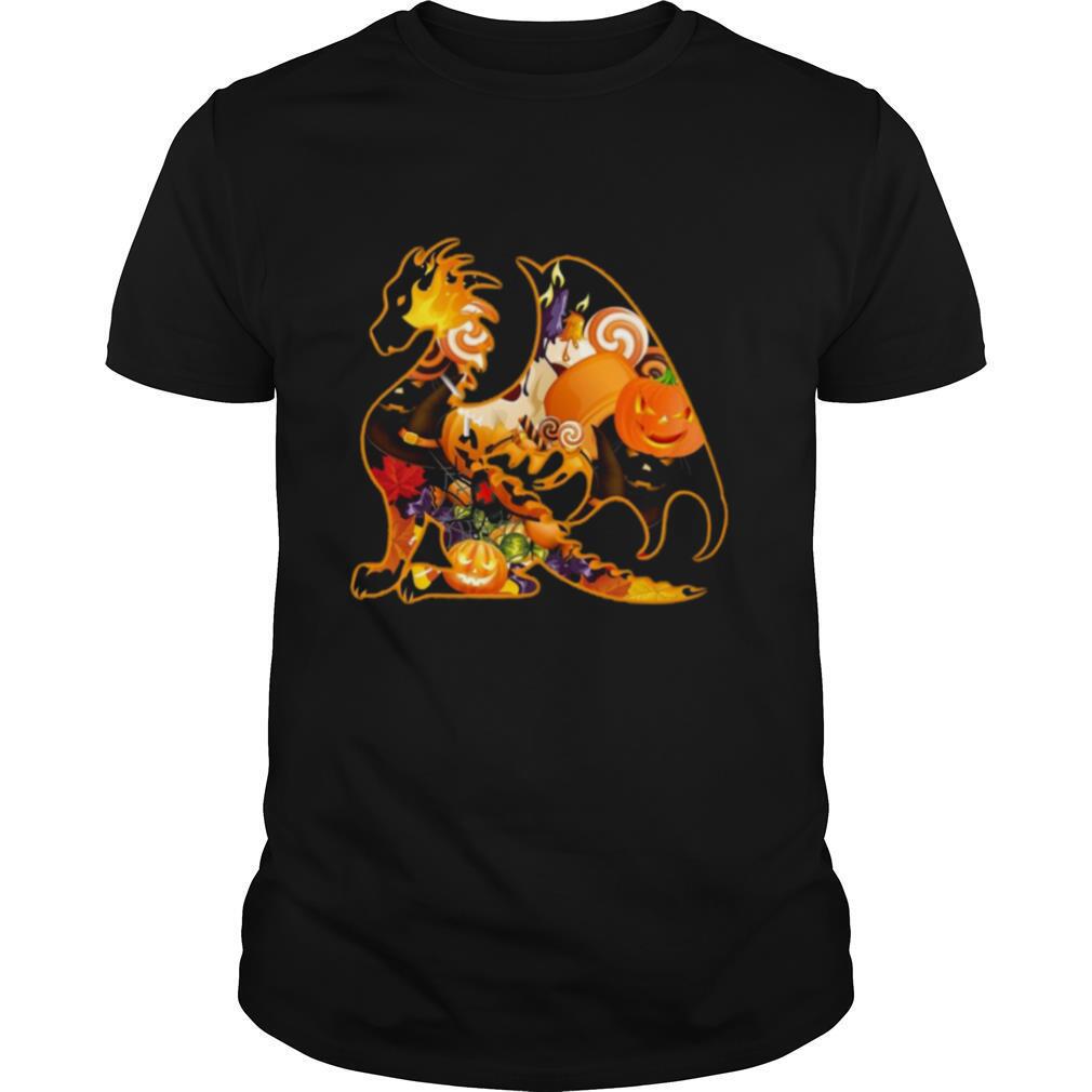 Best Dragon Pumpkin Happy Halloween Shirt 