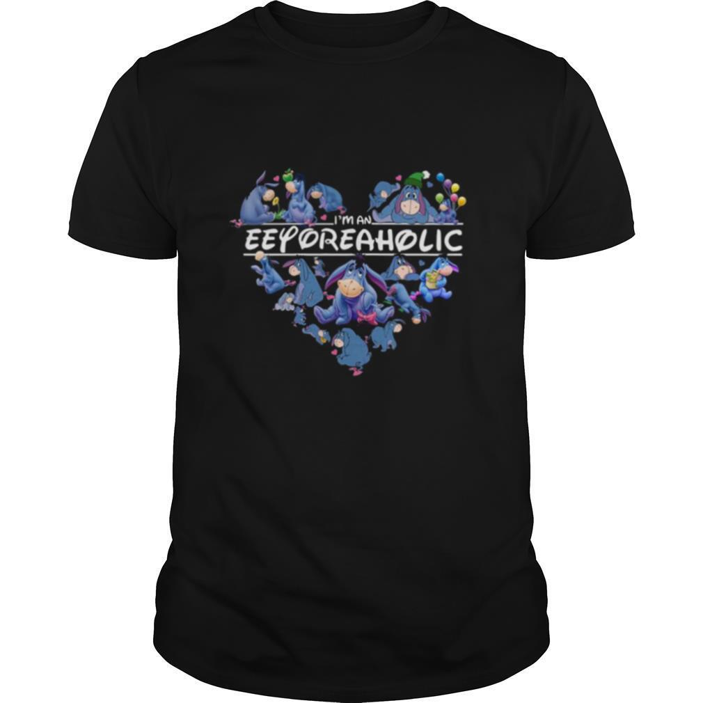 Awesome Eeyore Disney Heart Im An Eeyore Aholic Shirt 