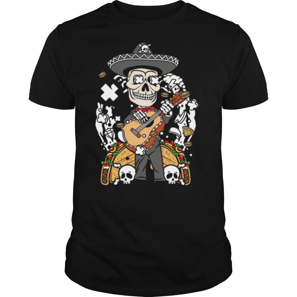 Great Gentlemen Skeleton Happy Dia De Muertos Day Of Dead Shirt 