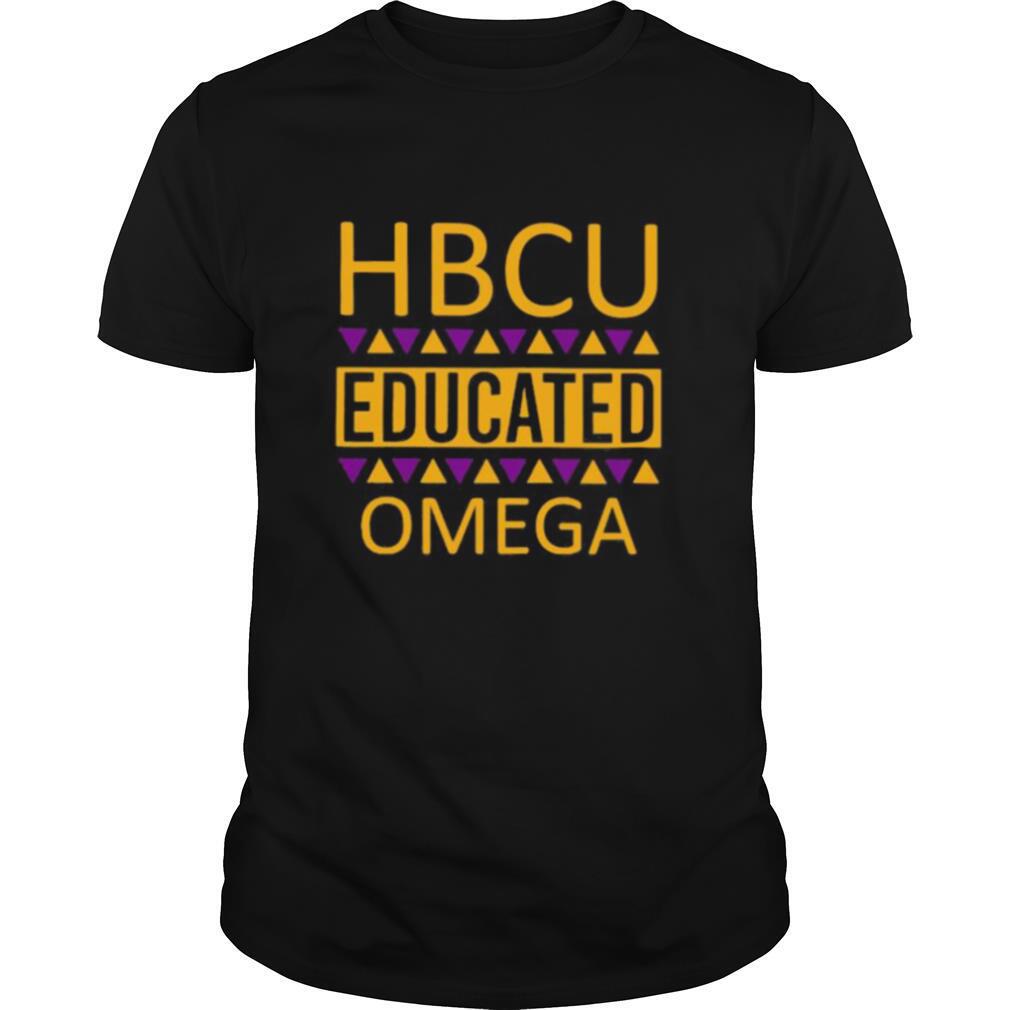 Gifts Hbcu Educated Omega Psi Phi Vintage Shirt 