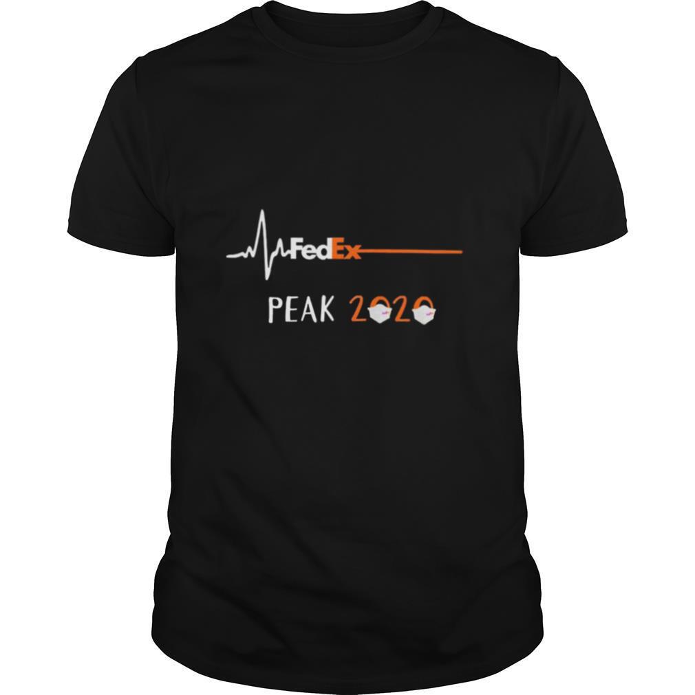 Best Heartbeat Fedex Peak 2020 Shirt 