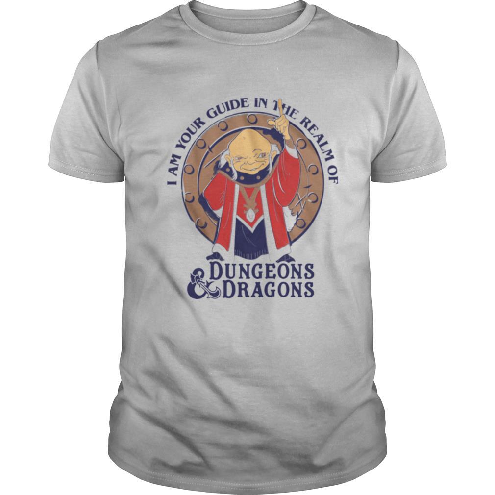 Promotions I Am Your Guide In The Realm Of Dungeons Dragons Shirt 