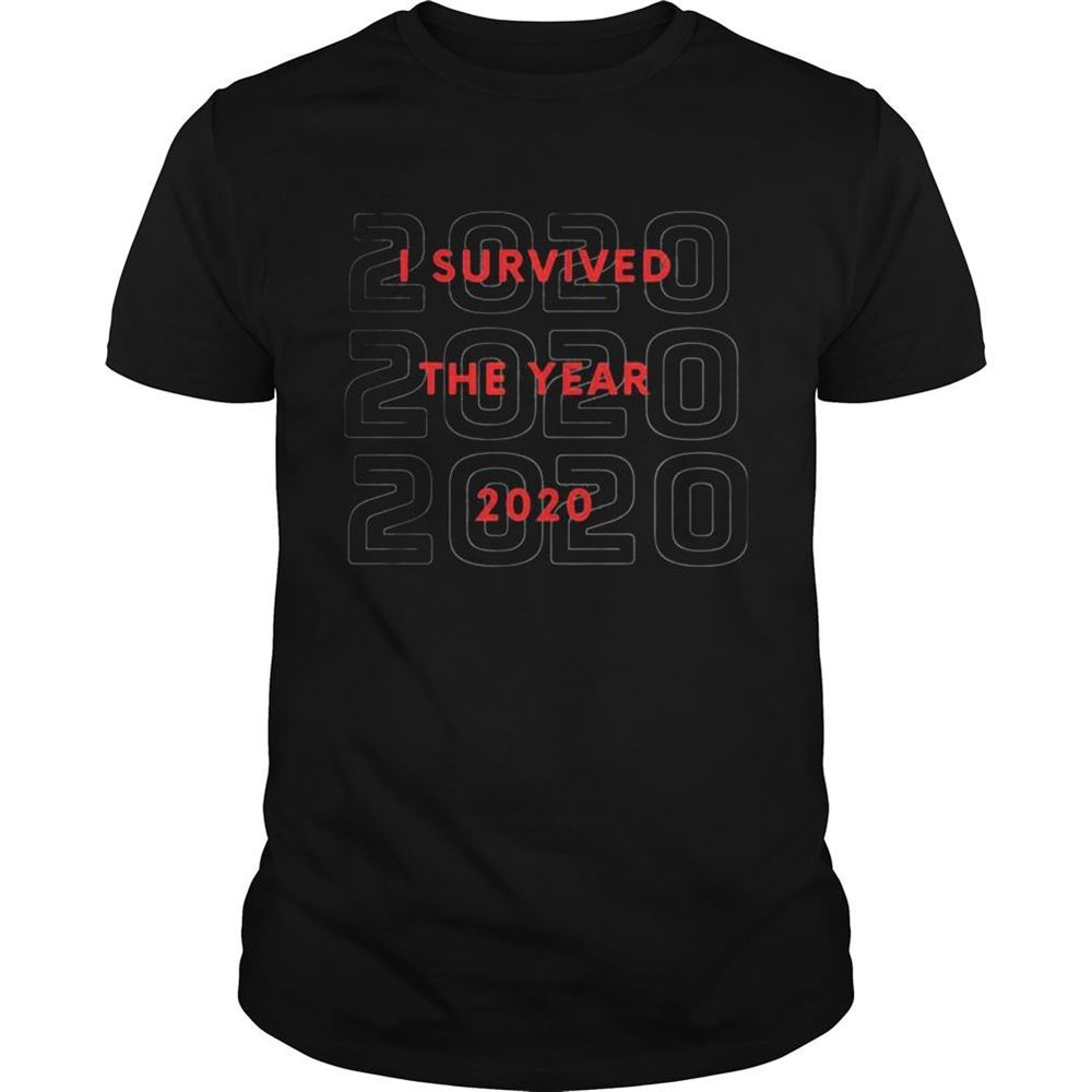 Attractive I Survived The Year 2020 Shirt 
