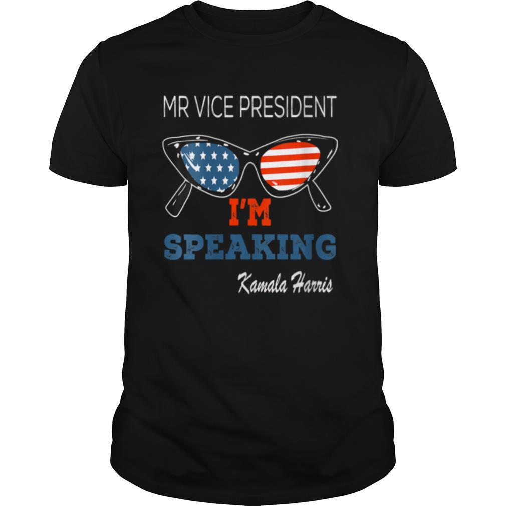 Awesome Im Speaking Kamala Harris To Mike Pence Shirt 