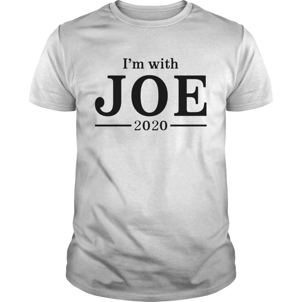 Awesome Im With Joe 2020 Presidential Election Shirt 