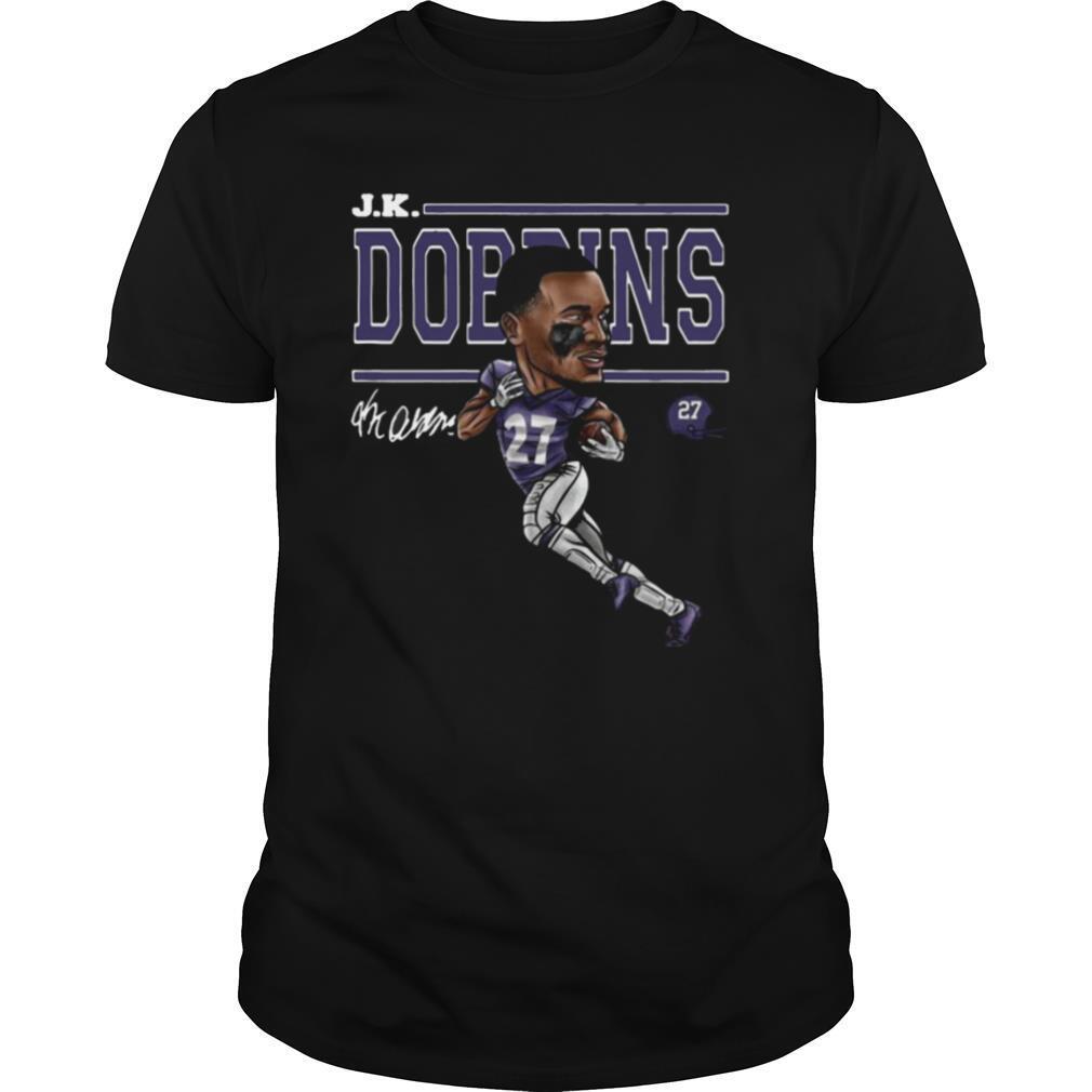 Limited Editon Jk Dobbins Baltimore Ravens Football Shirt 