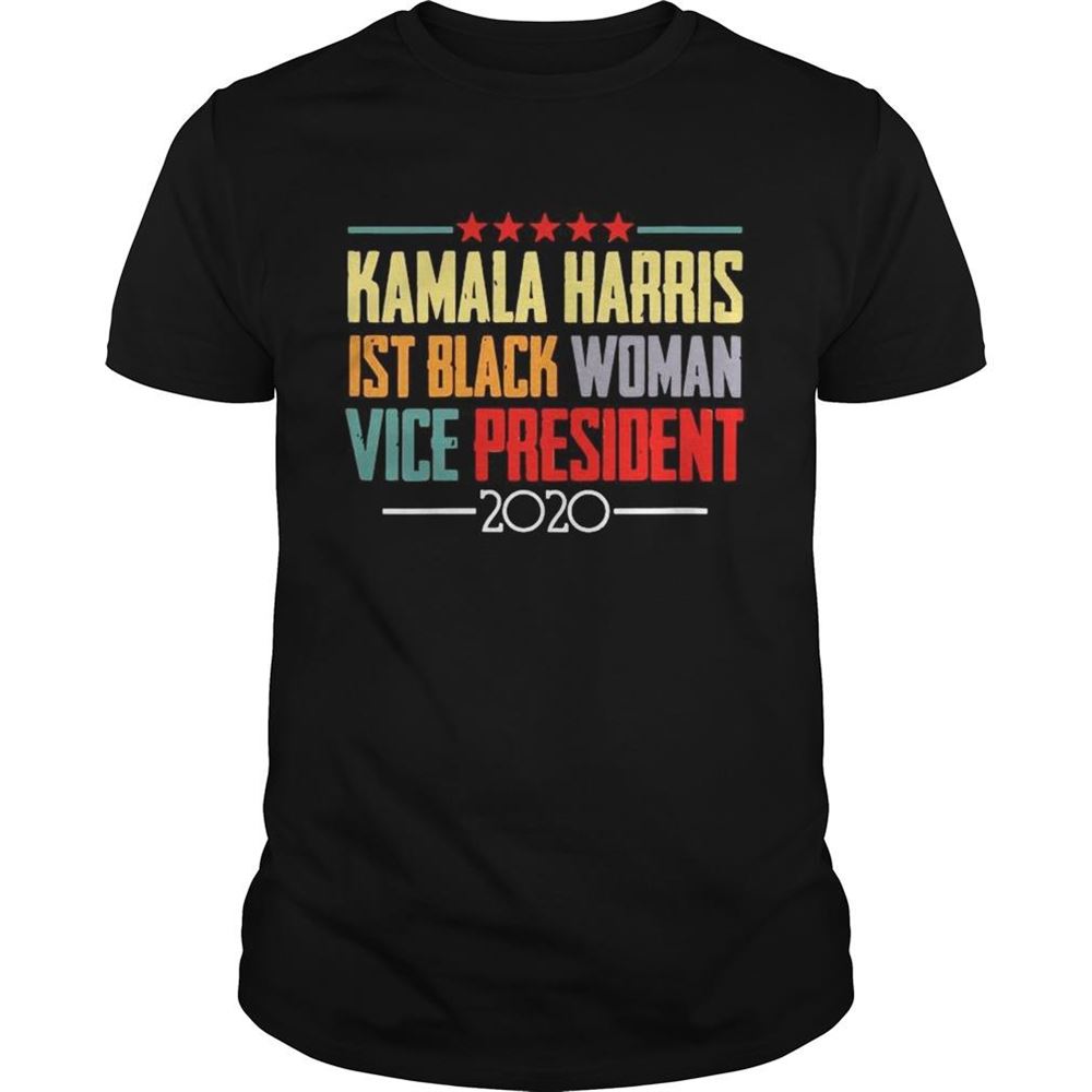 High Quality Kamala Harris 1st Black Vice President 2020 Shirt 