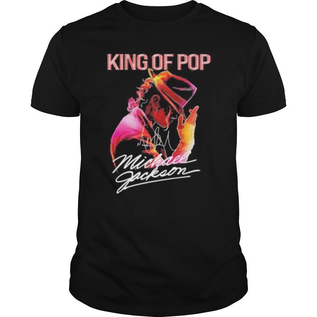 Best King Of Pop Michael Jackson Album Signature Shirt 