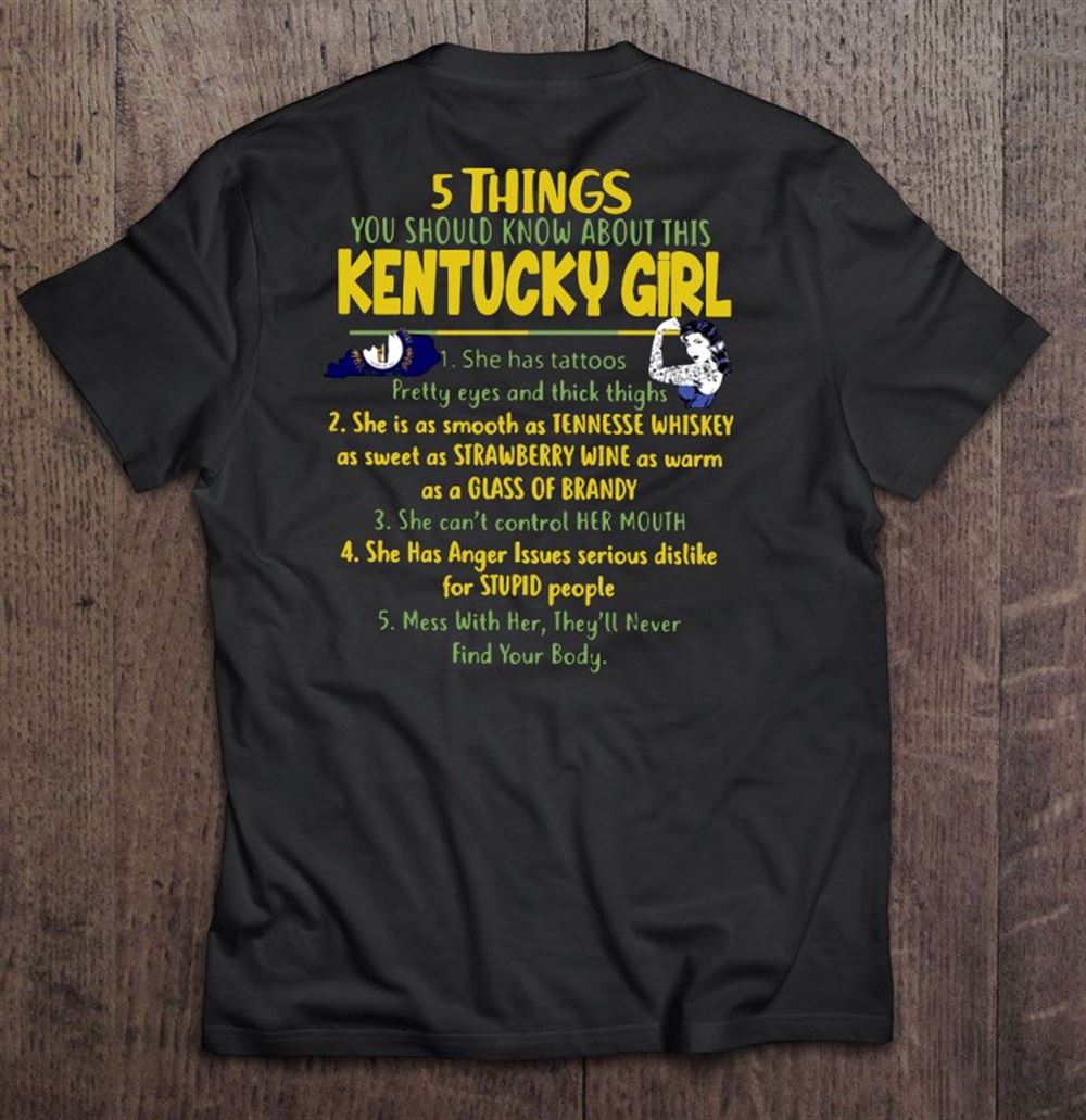 Special 5 Things You Should Know About This Kentucky Girl Kentucky Flag And Strong Women Version 